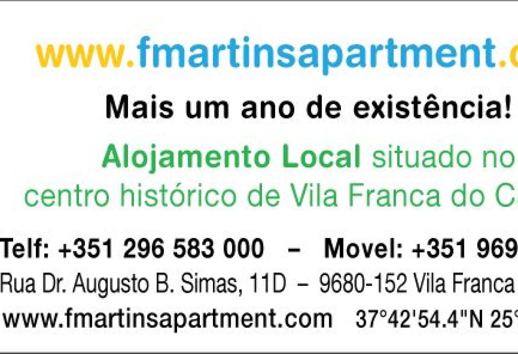 Apartamentos Francisco Martins - São Miguel