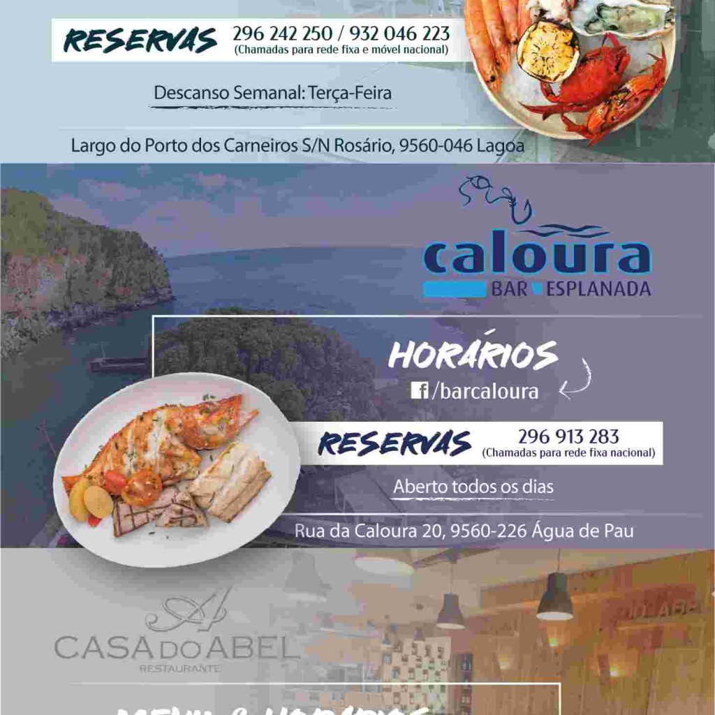 Restaurante Bar Caloura - São Miguel
