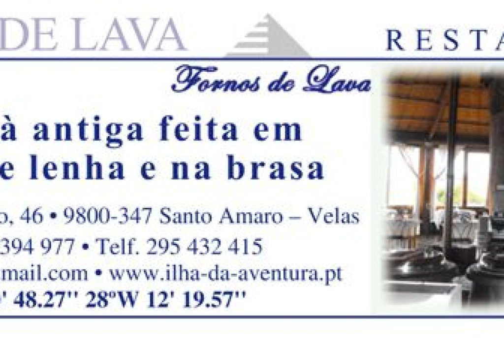 Fornos de Lava - São Jorge