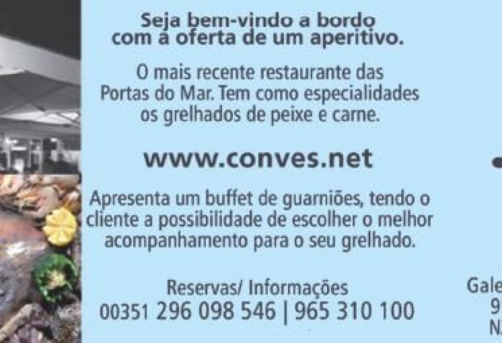 Restaurante Pub Convés - São Miguel