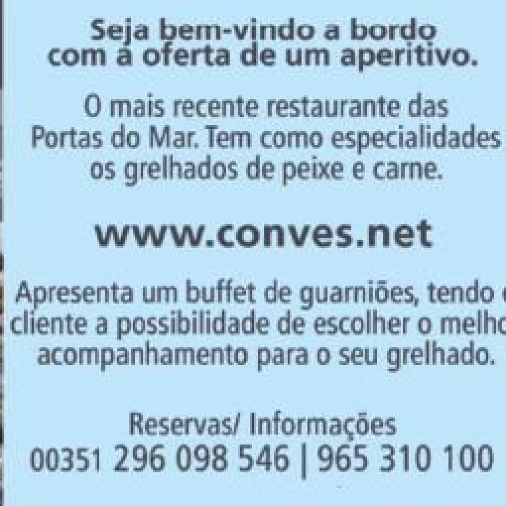 Restaurante Pub Convés - São Miguel
