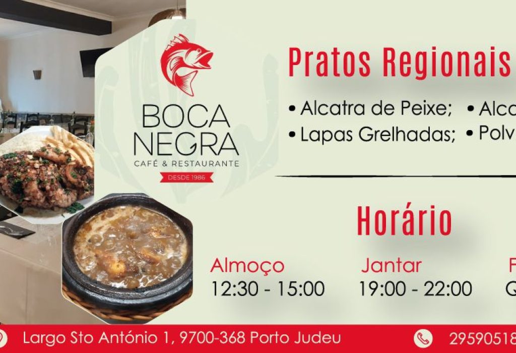 Boca Negra – Café & Restaurante - Terceira