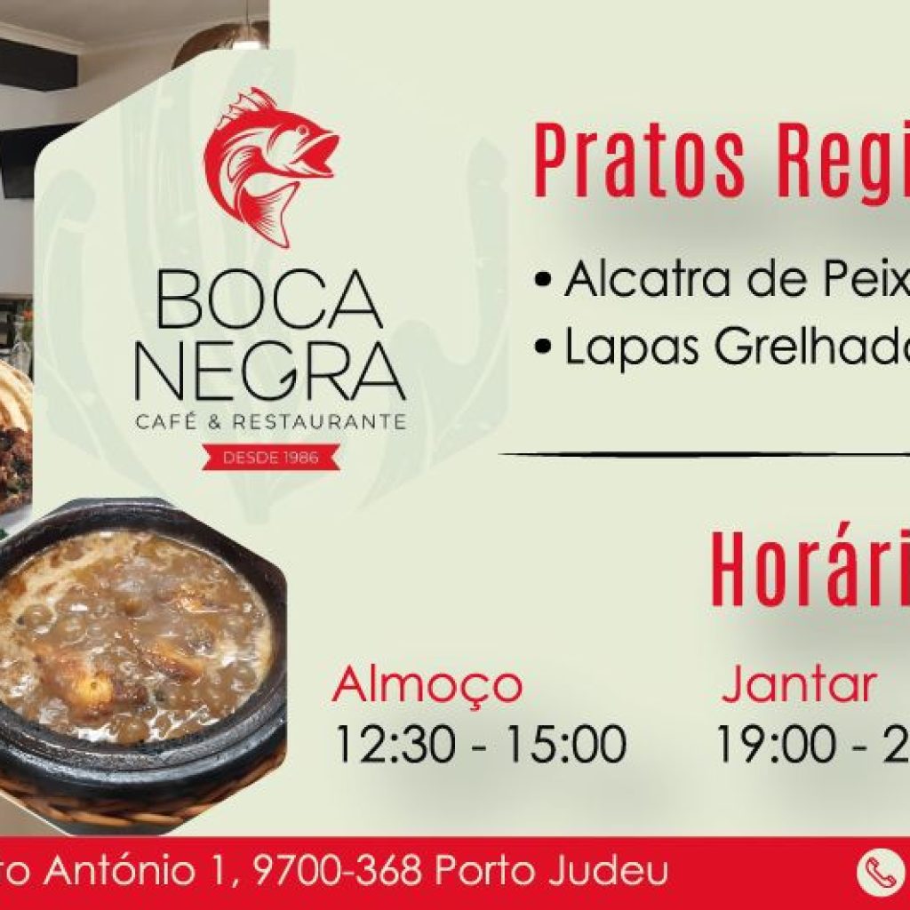 Boca Negra – Café & Restaurante - Terceira