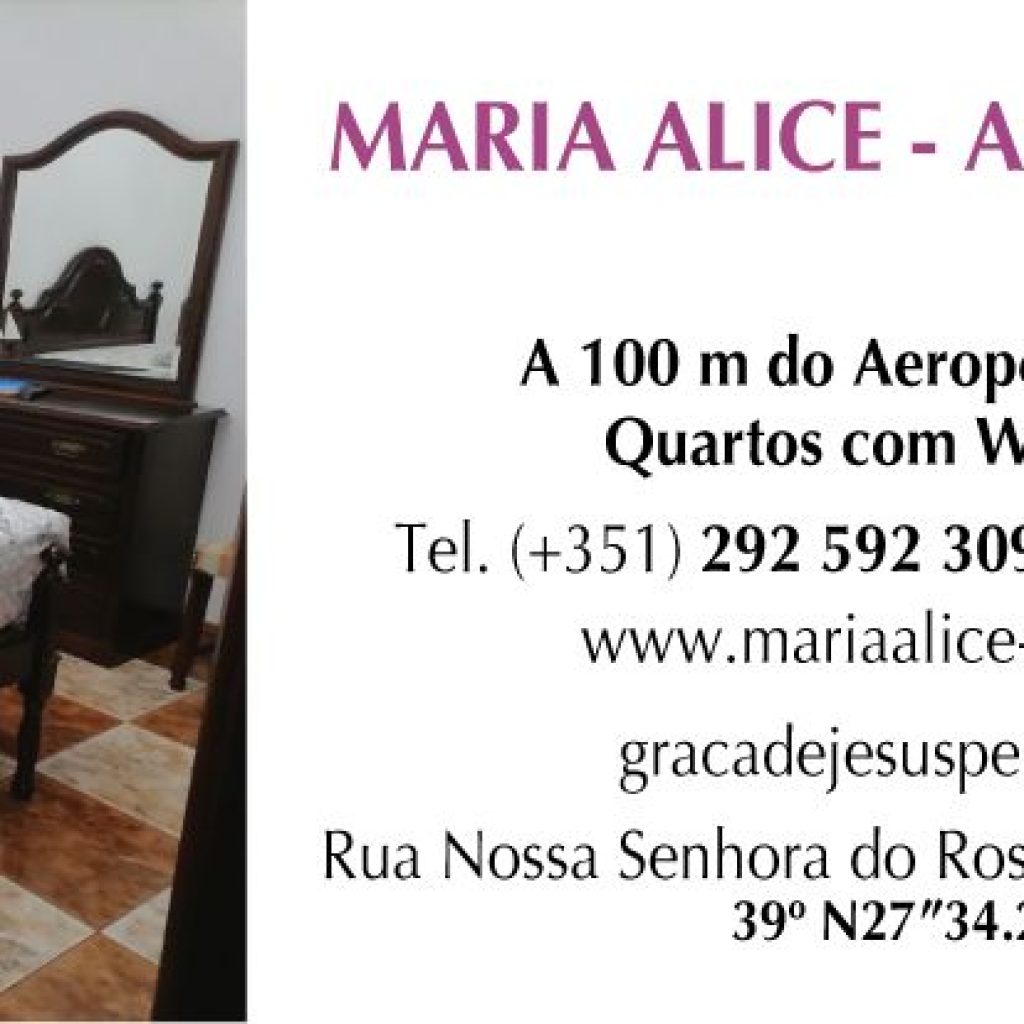 Maria Alice Alojamento Local – RRAL – 85 Flores