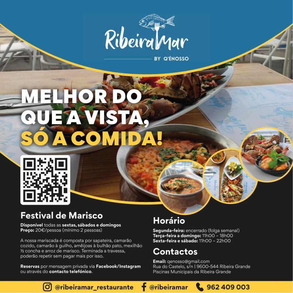 Restaurante RibeiraMar - São Miguel