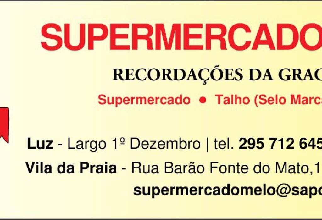 Supermercado Melo - Graciosa