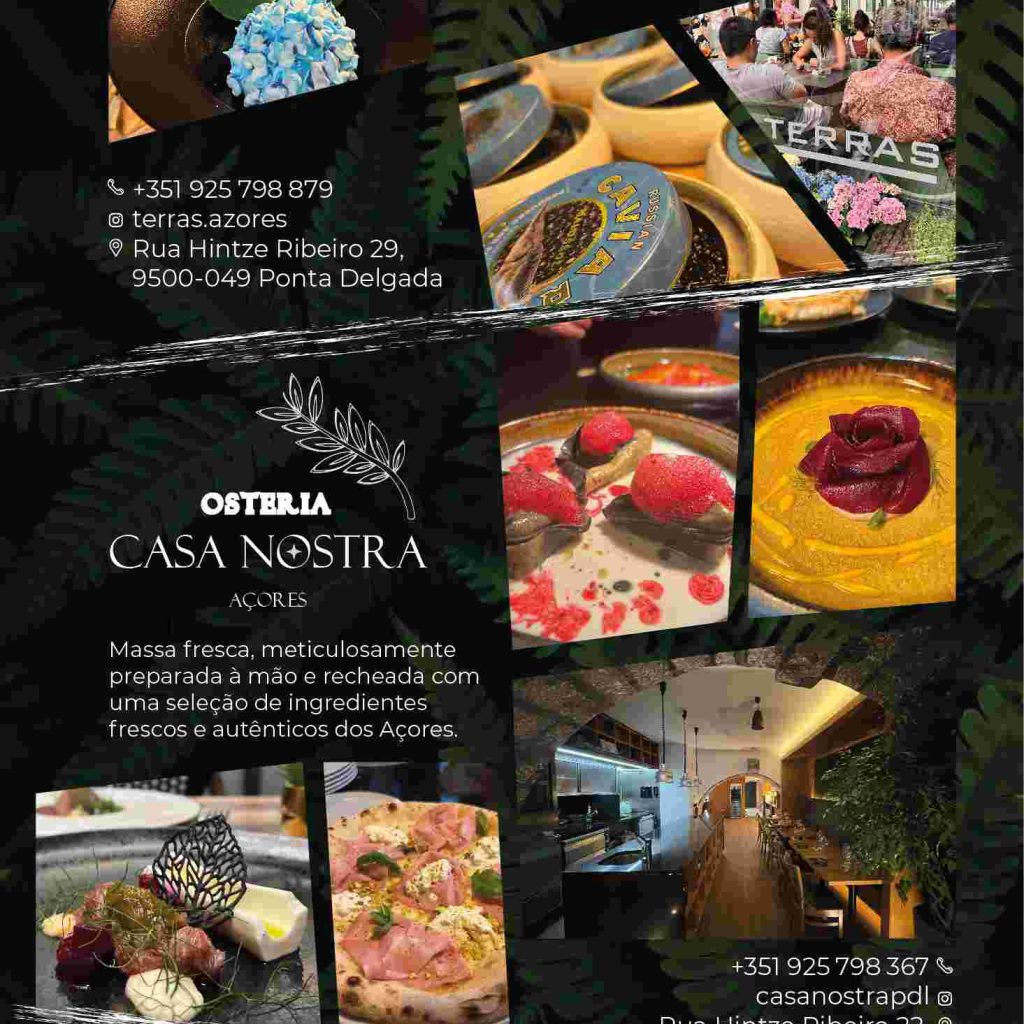 Terras Restaurante & Brunch – Osteria Casa Nostra Açores – Restaurante São Jorge
